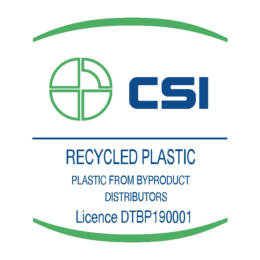 CSI CERTIFICAZIONE PLASTICFINDER RECYCLED PLASTIC FROM BY PRODUCTS